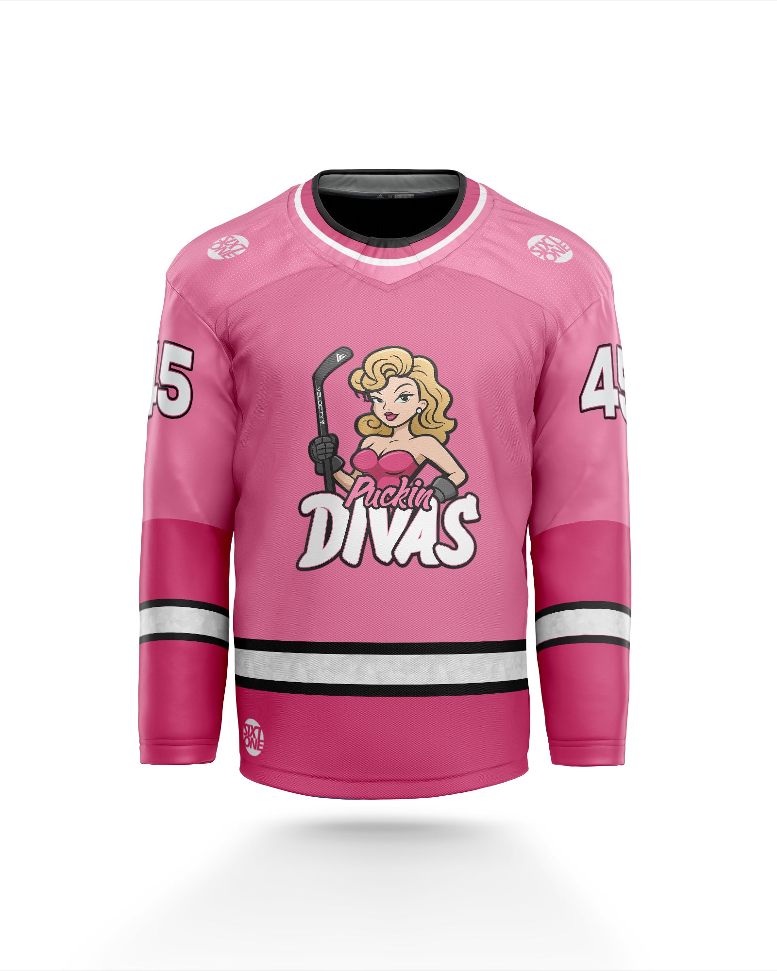 Puckin Divas Inline Hockey Jersey Front